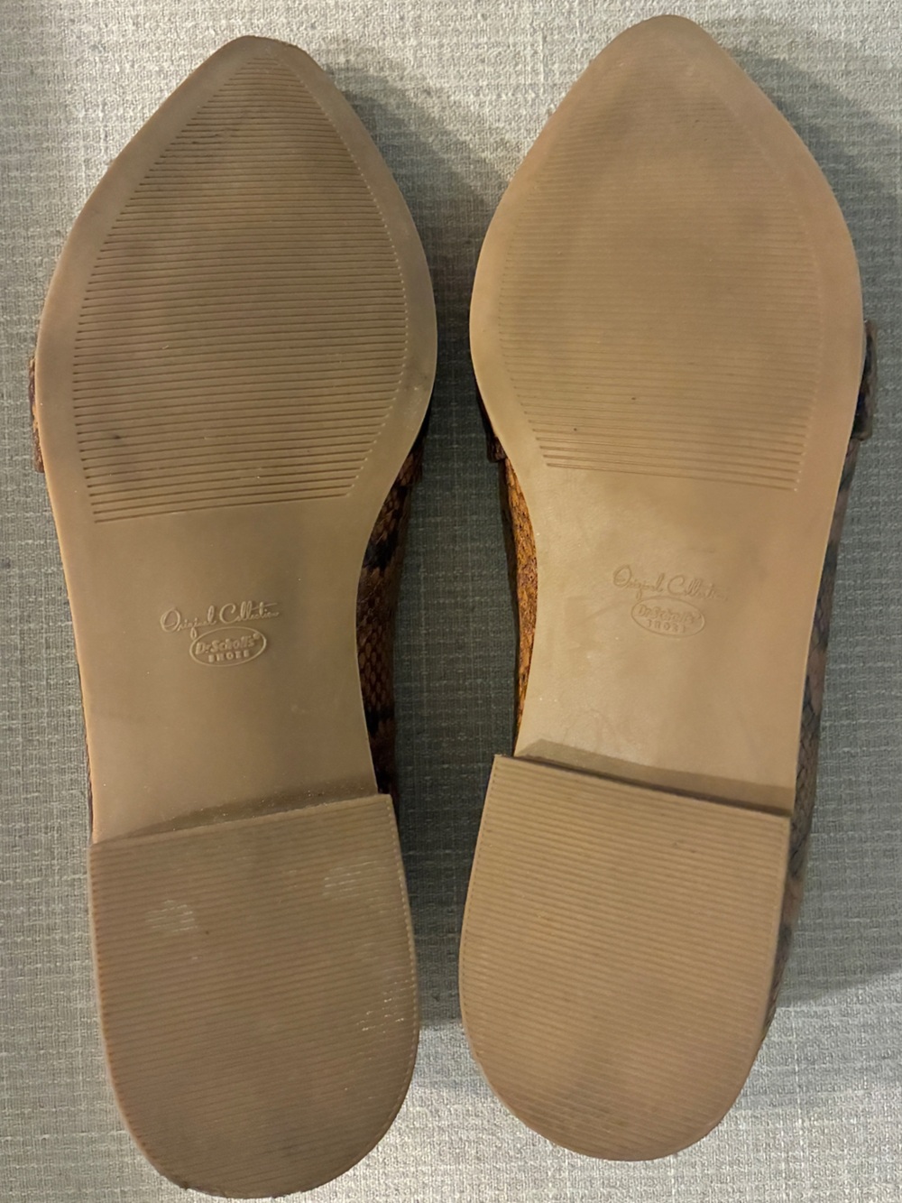 Dr. Scholl’s Brown Snake Print Vegan Leather Loafers size 8.5 - Picture 5 of 5
